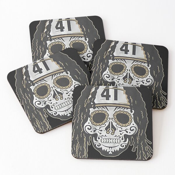 Item preview, Alvin Kamara sugar skull  Essential T-Shirt.png designed and sold by Heatheole.