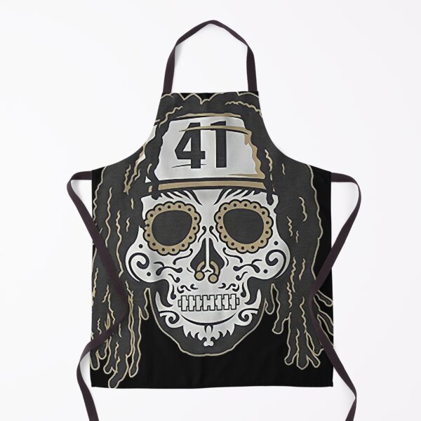 Item preview, Alvin Kamara sugar skull Essential T-Shirt.png designed and sold by Heatheole.