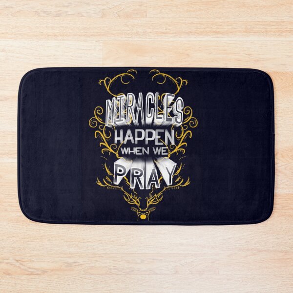 Item preview, Miracles Happen When We Pray designed and sold by JerickBravo.