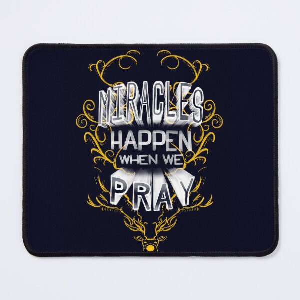 Item preview, Miracles Happen When We Pray designed and sold by JerickBravo.