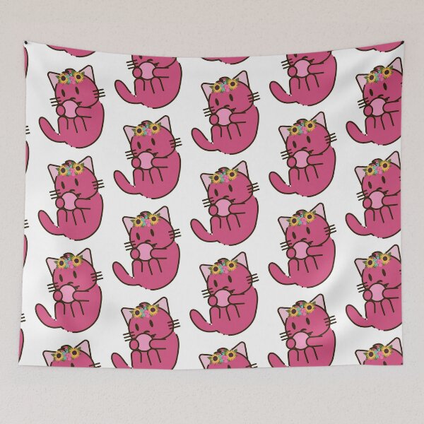 Item preview, Adorable pink kitten playing ball. designed and sold by EMIPRINCESS.