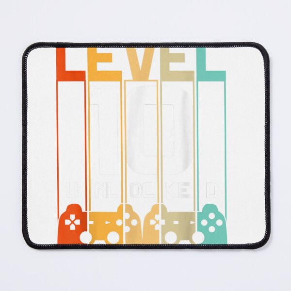 Item preview, Level 10 Unlocked Shirt 10th Birthday Matching Video Game T-Shirt designed and sold by BaderUlas.