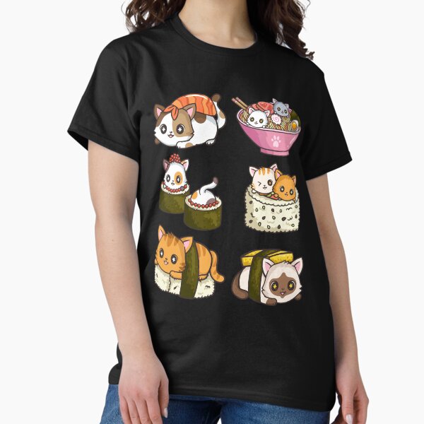 Item preview, Sushi Cat Japanese Anime designed and sold by Mealla.