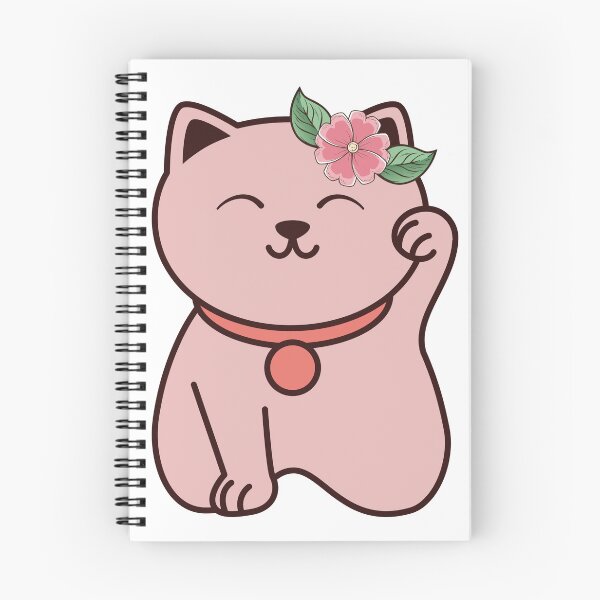Item preview, Adorable pink kitten with beautiful flower on her head. designed and sold by EMIPRINCESS.