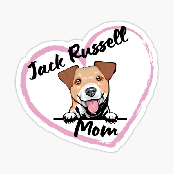 Item preview, Proud Jack Russell Mom Jack Russell Terrier Lover Gift designed and sold by BronikowskiART.