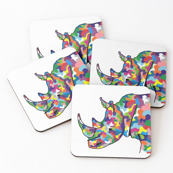 Item preview, Abstract Rhinoceros   designed and sold by SharniArt.