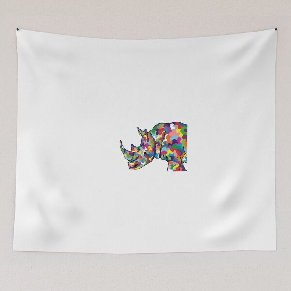 Item preview, Abstract Rhinoceros   designed and sold by SharniArt.