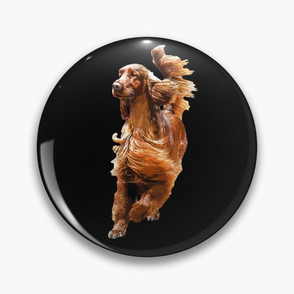 Artikelvorschau, Irish Setter – glamouröser Hund! entworfen und verkauft von ElegantCat.