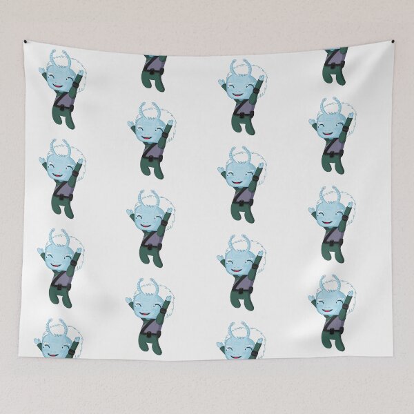 Item preview, Blue Skin, White Hair, Don't Care designed and sold by Martopia.