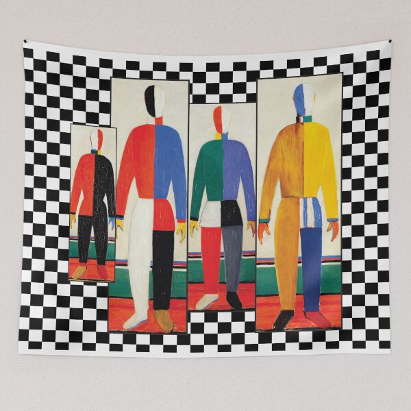 Item preview, Sportsmen By Kazimir Malevich  designed and sold by BabyBookDragon.