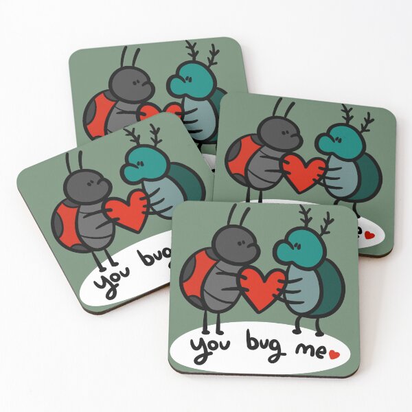 Item preview, You Bug Me <3  designed and sold by MurphyOtter.