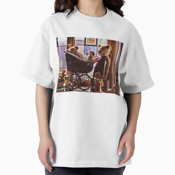 Teddy Bear family at home Oversized T-Shirt