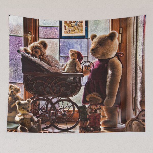 Item preview, Teddy Bear family at home designed and sold by Travelways.