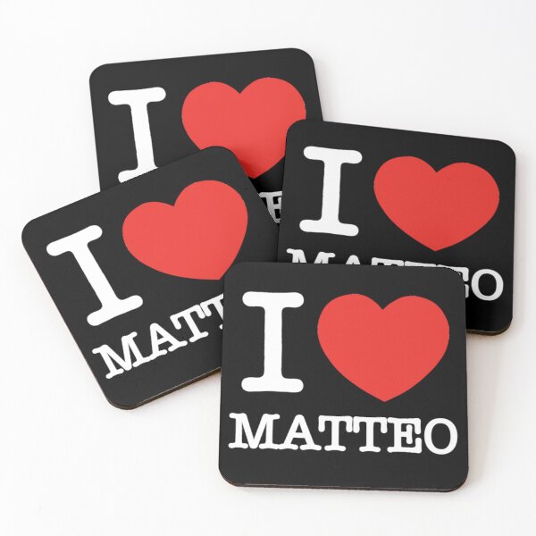 Item preview, I Love Matteo designed and sold by bitesizedsponge.