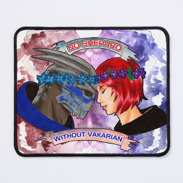 Item preview, No Shepard Without Vakarian designed and sold by tonomurabix.