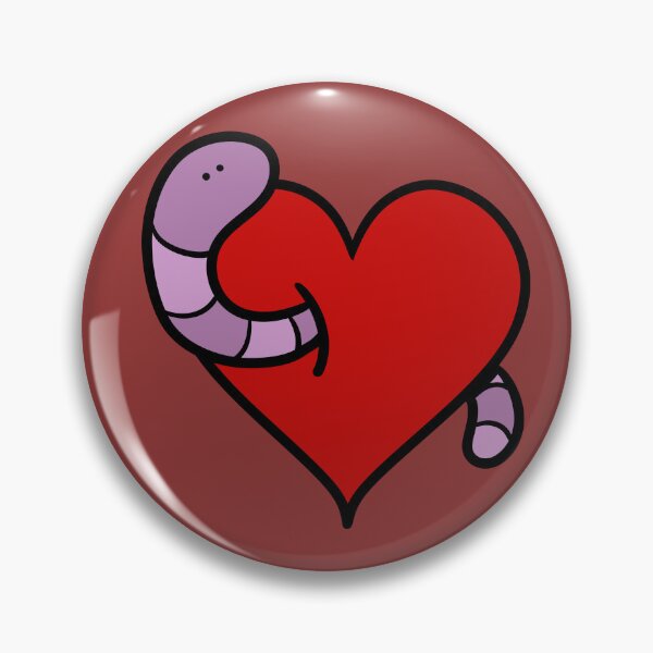Item preview, Worm in Heart designed and sold by MurphyOtter.