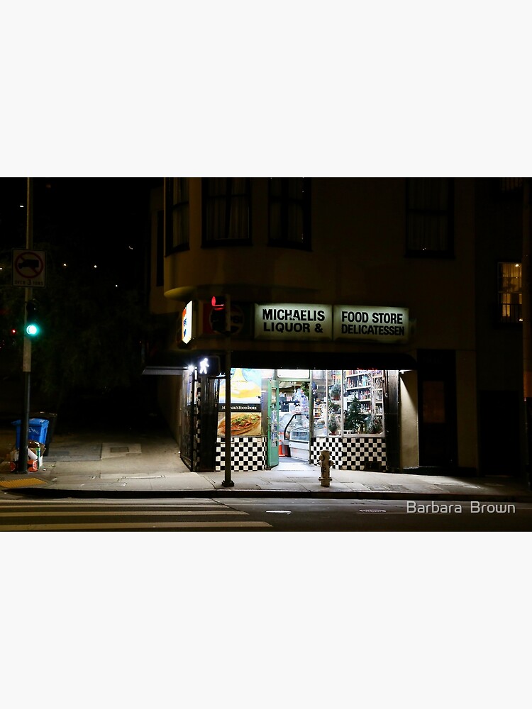 "The Corner Store" Poster for Sale by lenzart Redbubble