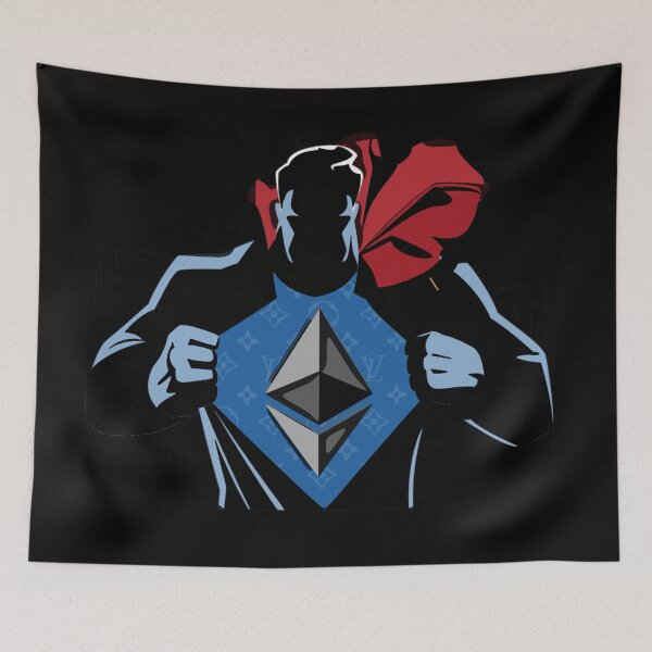 Item preview, Ethereum Super Hero designed and sold by StepupDesign.