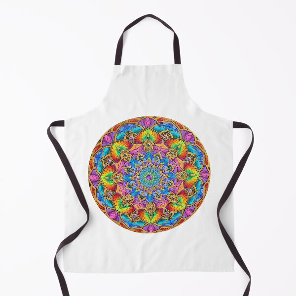 Item preview, Rainbow Dot Mandala Art designed and sold by ThatMandalaShop.