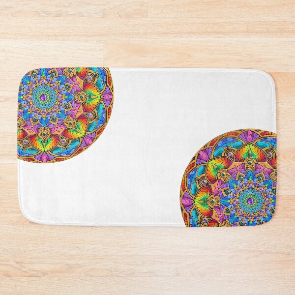 Item preview, Rainbow Dot Mandala Art designed and sold by ThatMandalaShop.