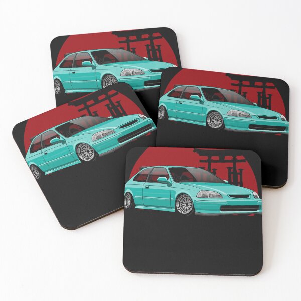 Item preview, Civic EK (aguamarina) Camiseta esencial.png designed and sold by WilliamMooreni.