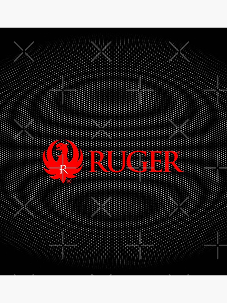 "RugerFirearmFounded1949" Sticker for Sale by hollowayminnie Redbubble