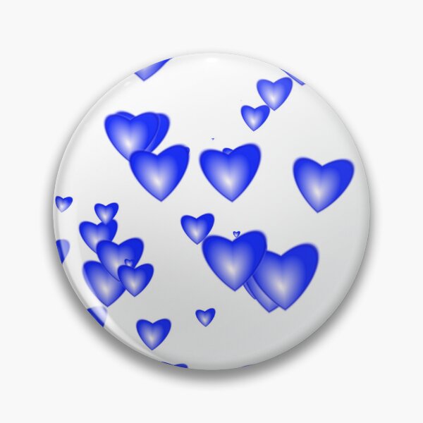Item preview, Little Royal Blue Valentine Hearts designed and sold by SeaChangeDesign.