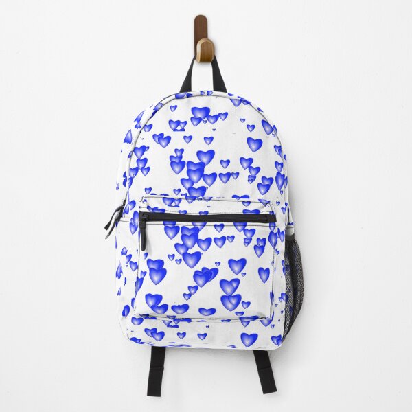 Item preview, Little Royal Blue Valentine Hearts designed and sold by SeaChangeDesign.
