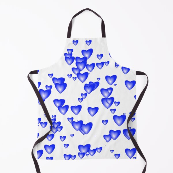 Item preview, Little Royal Blue Valentine Hearts designed and sold by SeaChangeDesign.
