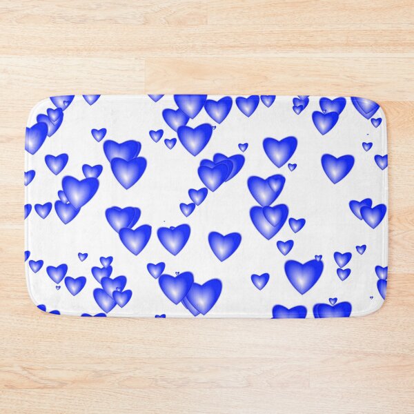 Item preview, Little Royal Blue Valentine Hearts designed and sold by SeaChangeDesign.