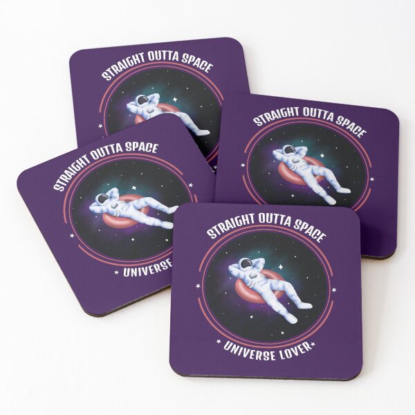 Item preview, straight outta space astronaut universe lovers designed and sold by vibeno1.