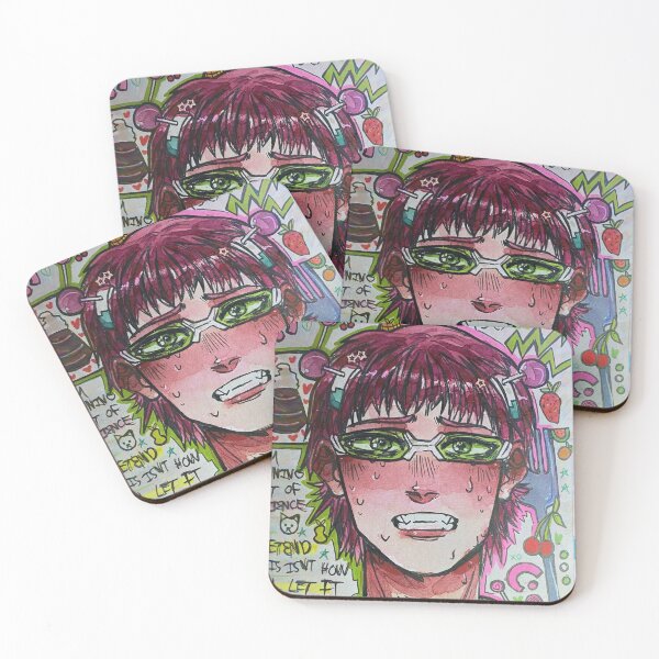 Item preview, Saiki K Traditional Drawing Fanart designed and sold by bitesizedsponge.