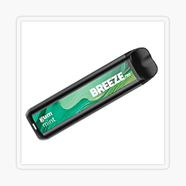 blueberry mint breeze vape Breeze Pro Zero Nicotine 0% 2000 Puffs Disposable 2K