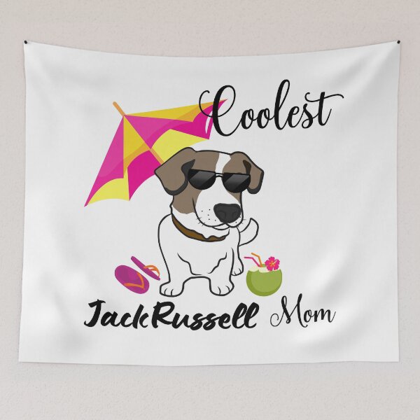 Item preview, Coolest Summer Time Jack Russell Mom Jack Russell Terrier Lover Gift designed and sold by BronikowskiART.
