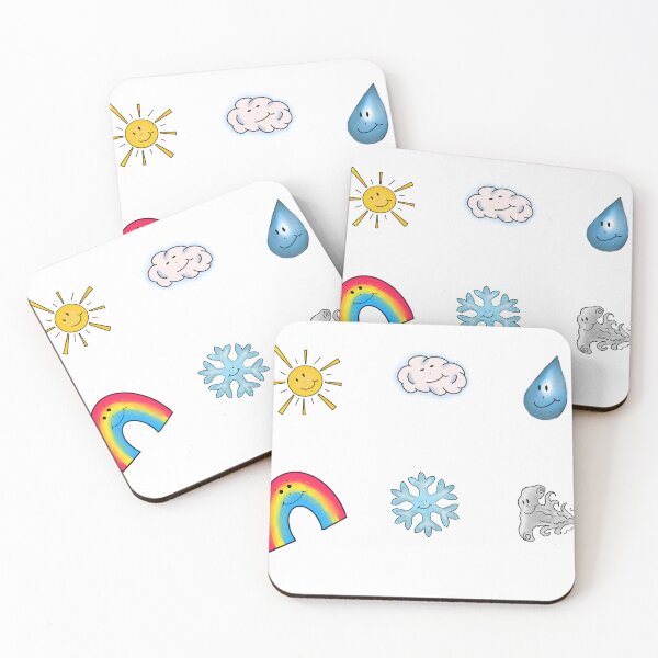 Item preview, Happy little weather  designed and sold by artbycaseylh.