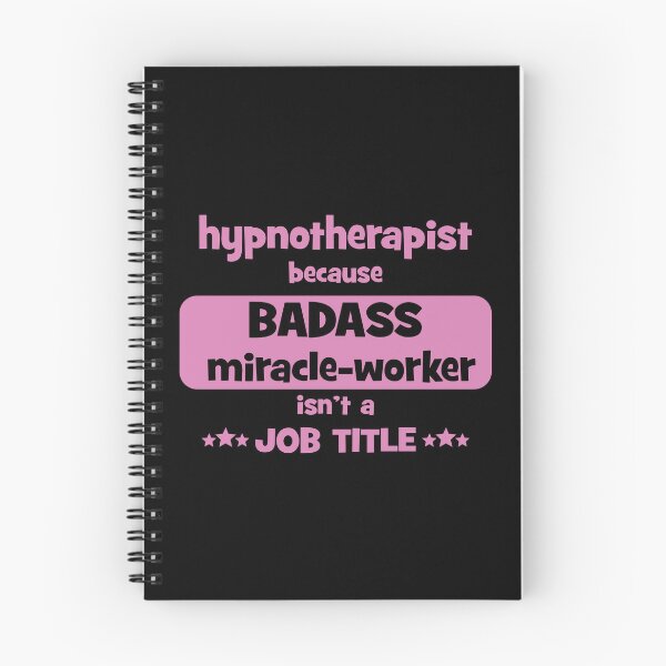 Item preview, Hypnotherapist - because badass miracle-worker isn't a job-title designed and sold by LouiseFranksArt.
