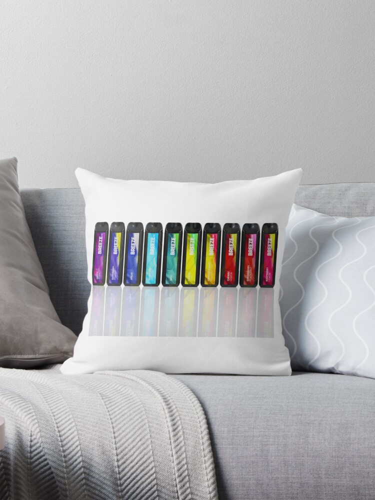 Breeze Pro Vape" Pillow for Sale by Makattack99 | Redbubble