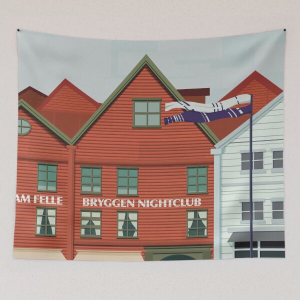 Item preview, Houses in Norway designed and sold by JerickBravo.