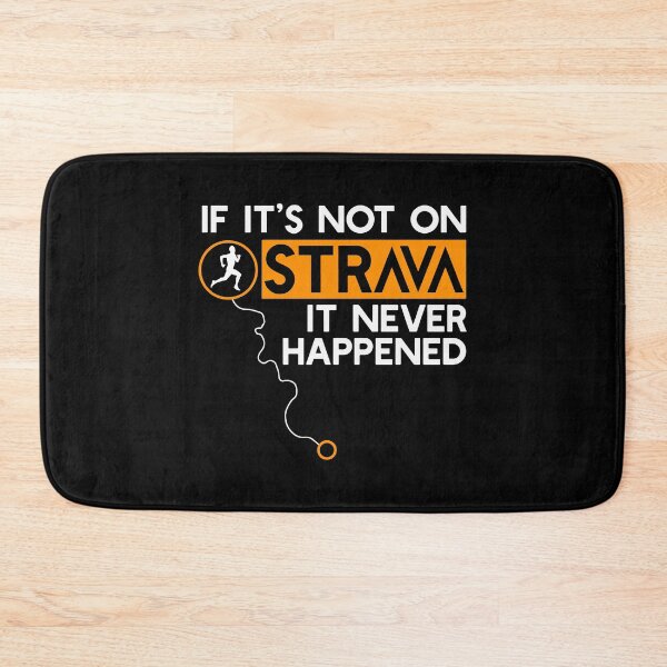 Item preview, Running If it's not on strava It never happened  designed and sold by MobertsonArt.