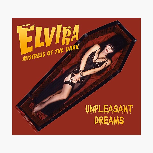 Elvira Coffin - Unpleasant Dreams Photographic Print