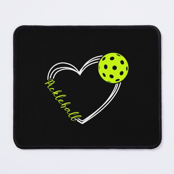 Item preview, Love pickleball heart line designed and sold by MobertsonArt.