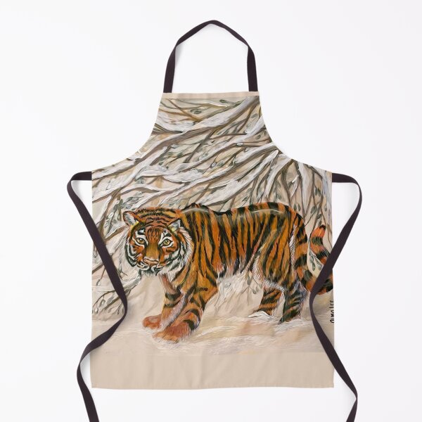 Item preview, Tiger in the Snow designed and sold by Alma Lee.