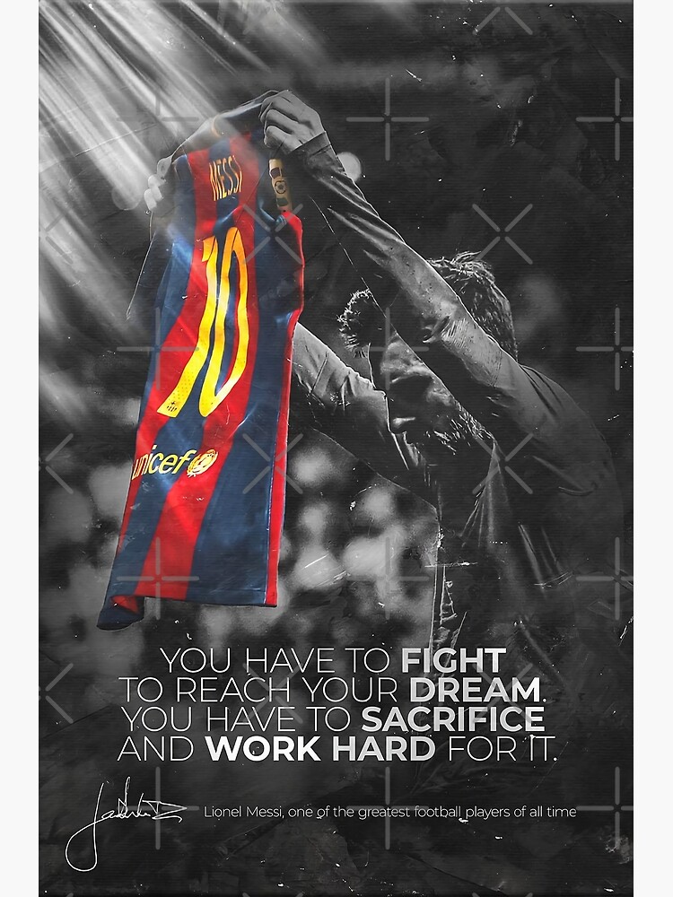 "GOAT Football Player In History Poster" Poster for Sale by albertgh