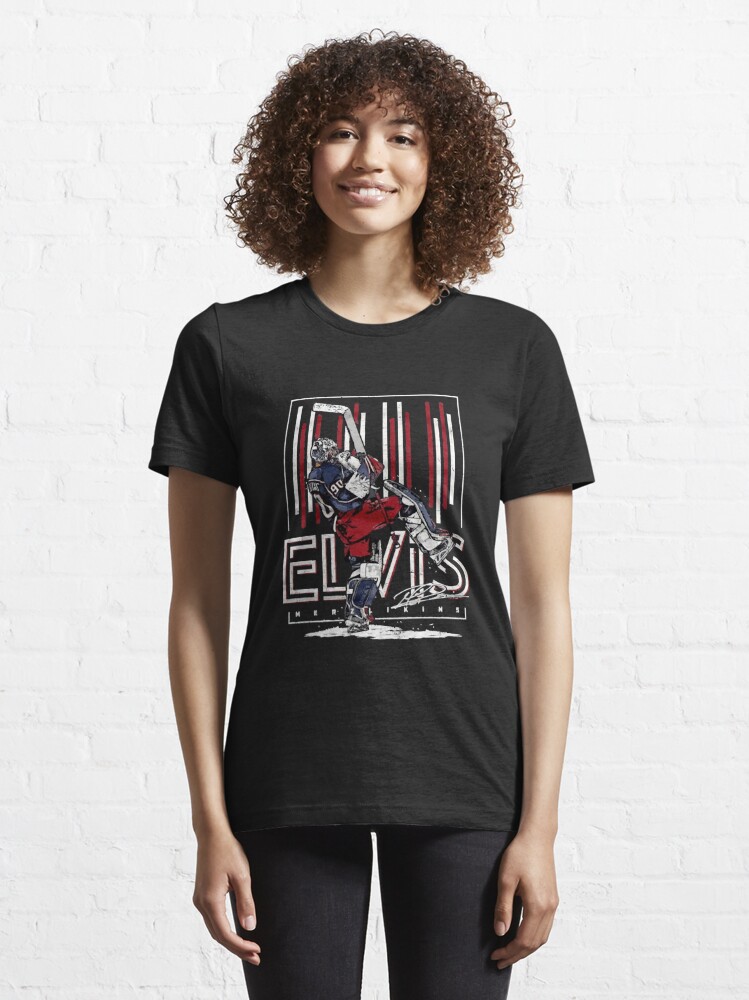 Elvis Merzlikins Essential T-Shirt.png Essential T-Shirt for Sale