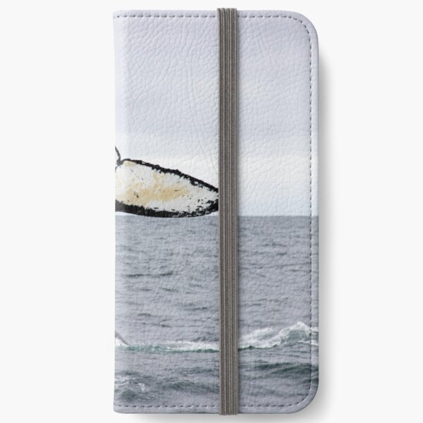 Waving Whale's Tail iPhone Wallet