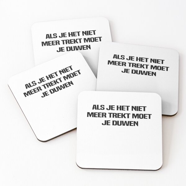 Item preview, Als Je Het Niet Meer Trekt Moet Je Duwen designed and sold by melshirt-shop.