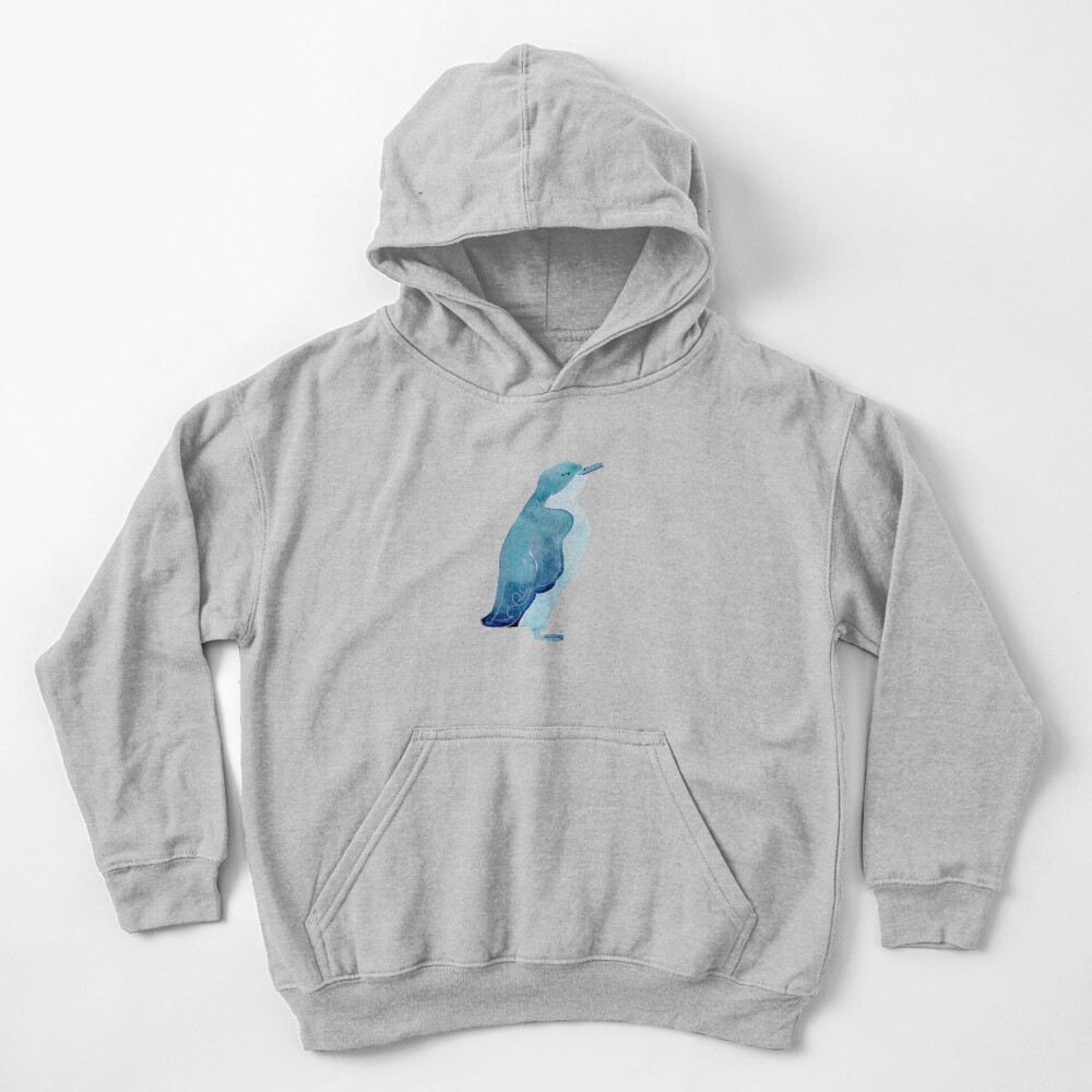 Little blue penguin Kids Pullover Hoodie