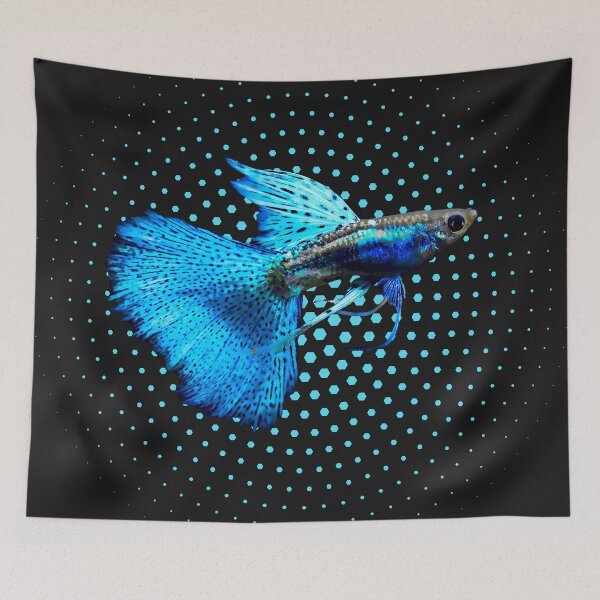 Item preview, Topaz Blue Guppy designed and sold by GFishy.