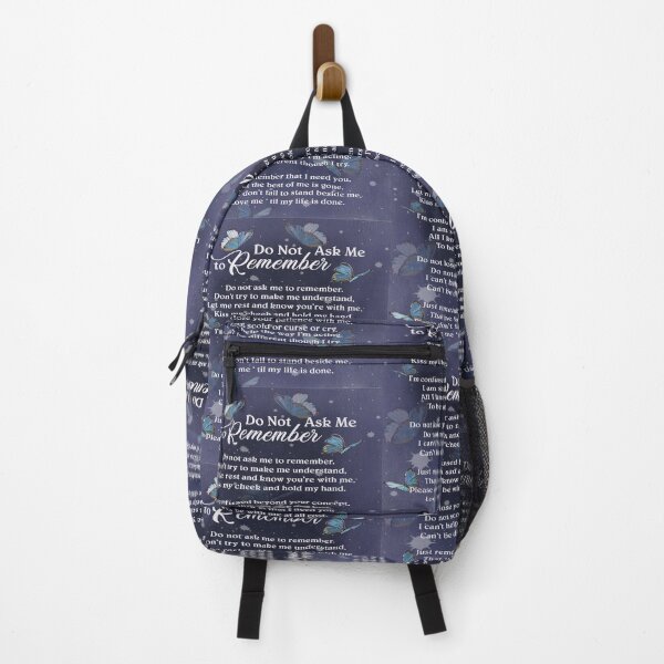 Item preview, Do Not Ask me to Remember Canvas Poster designed and sold by Chapman88.