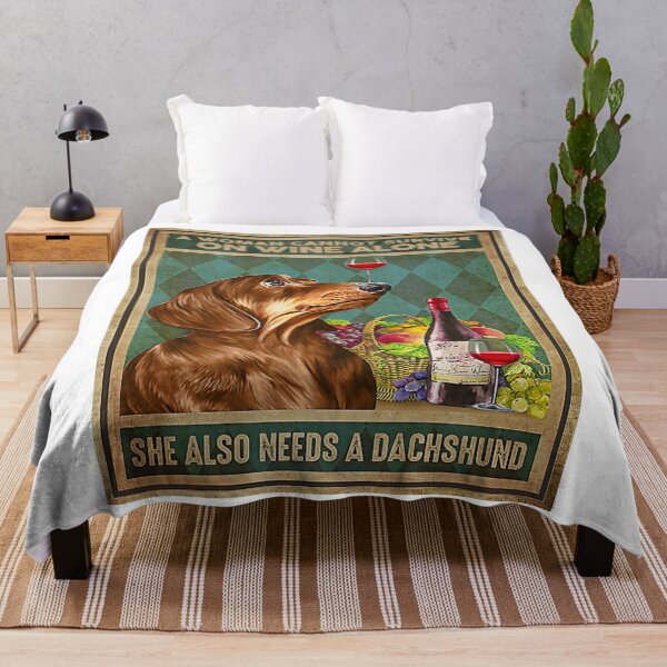 Item preview, Dog A Woman Cannot Surrvive On Wine Alone Canvas Poster designed and sold by Chapman88.